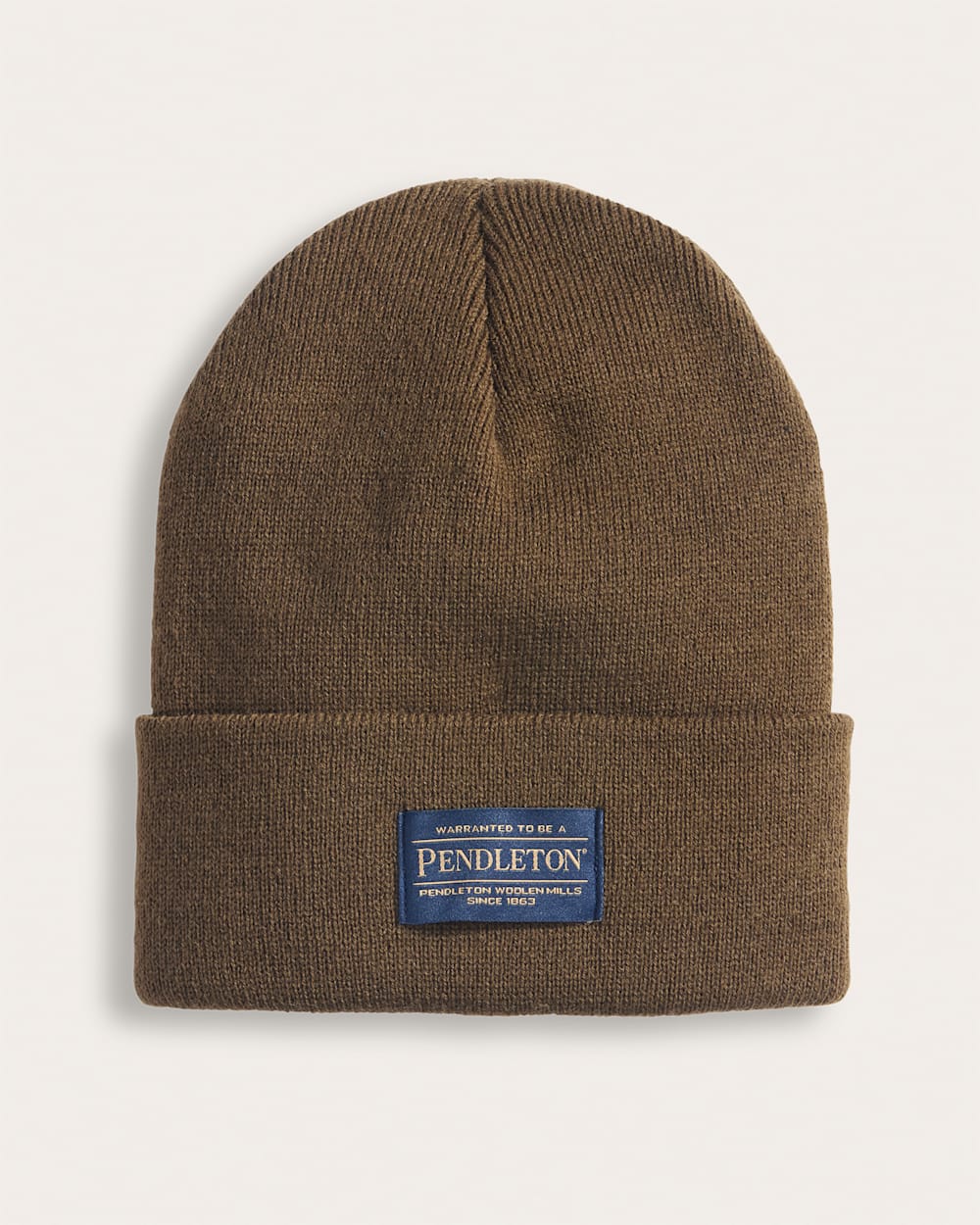 PENDLETON BEANIE IN OLIVE image number 1