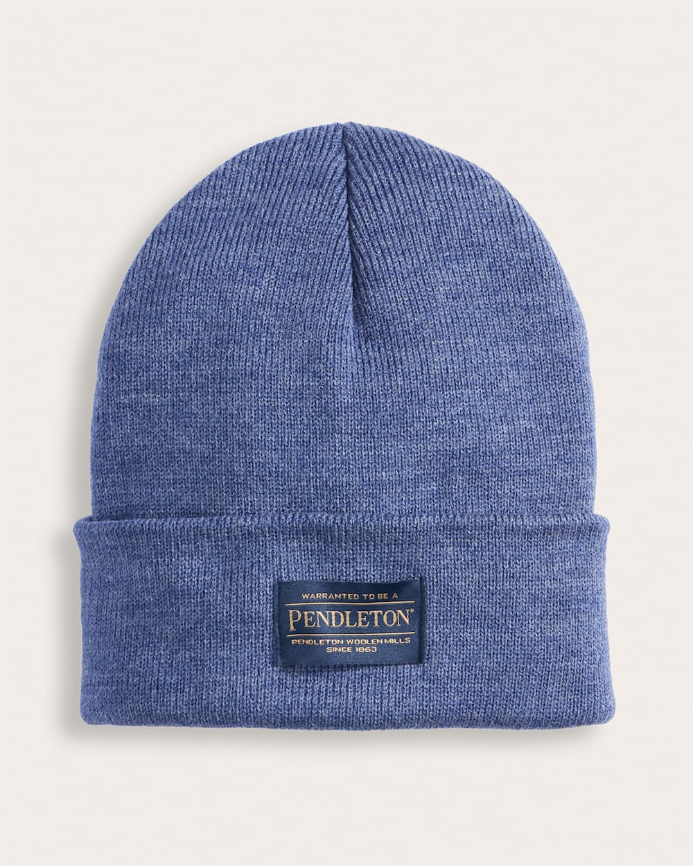 PENDLETON BEANIE IN DENIM HEATHER image number 1