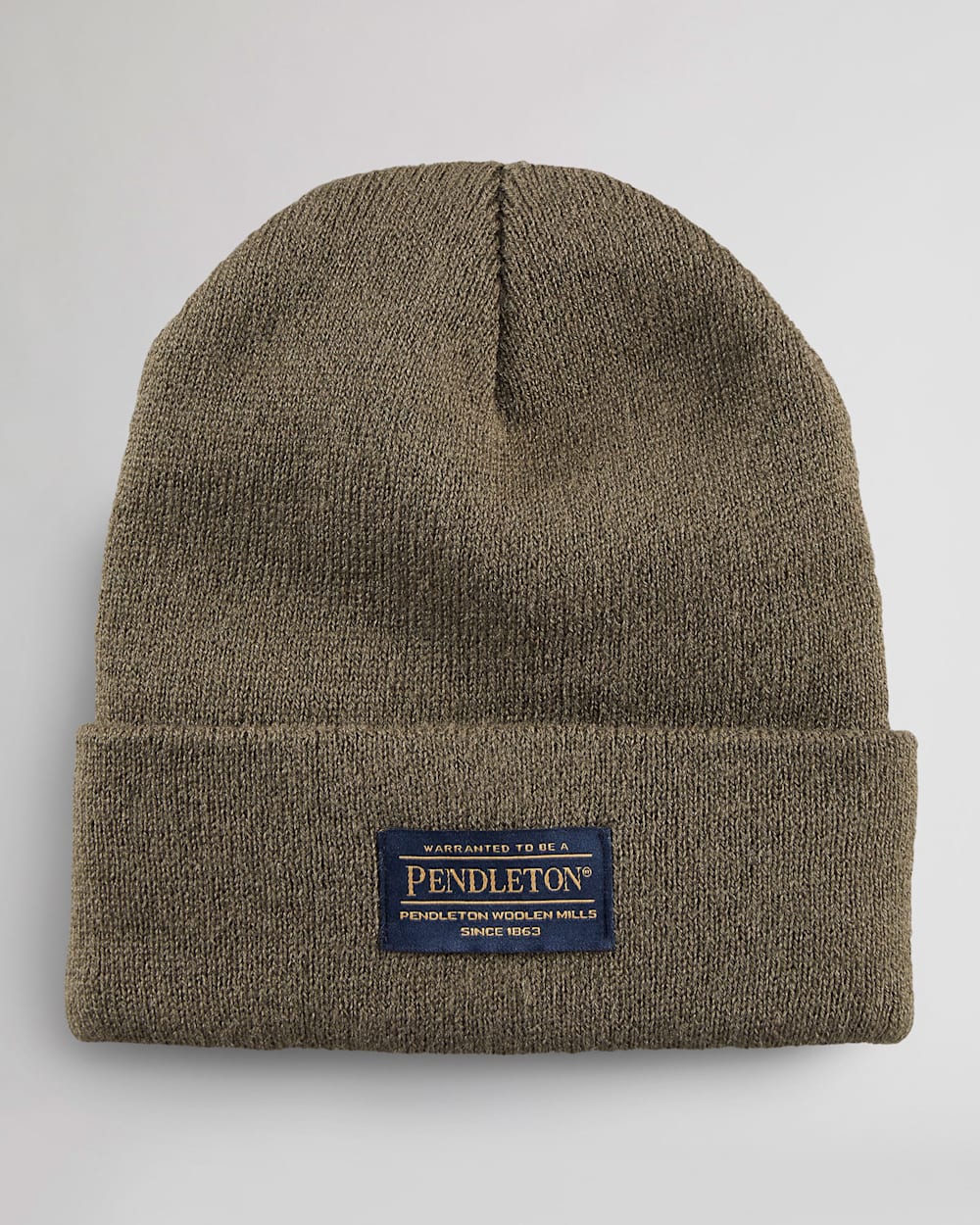 PENDLETON BEANIE IN ARMY GREEN image number 1