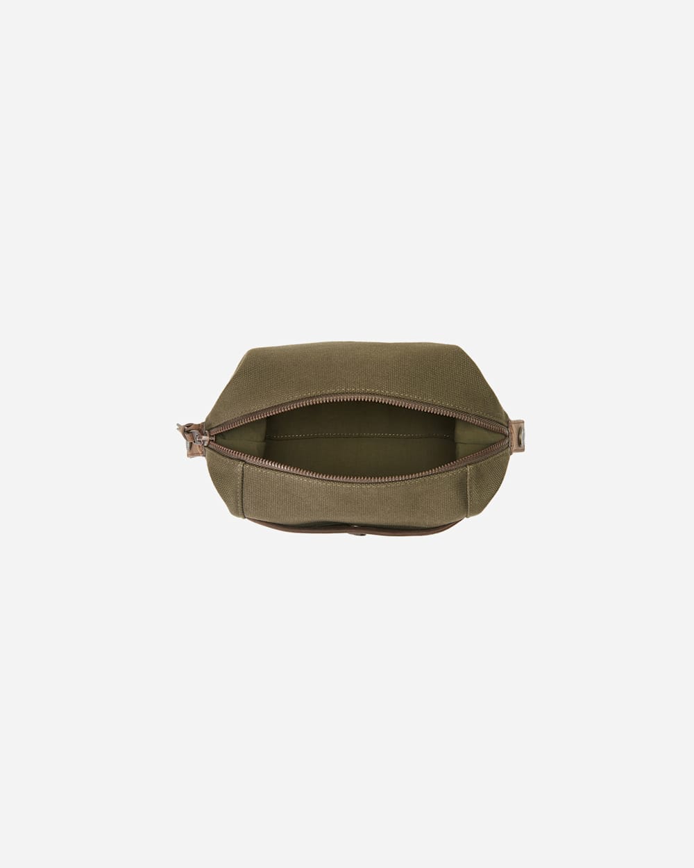 ALTERNATE VIEW OF BRIDGER STRIPE TRAVEL POUCH IN BROWN image number 3