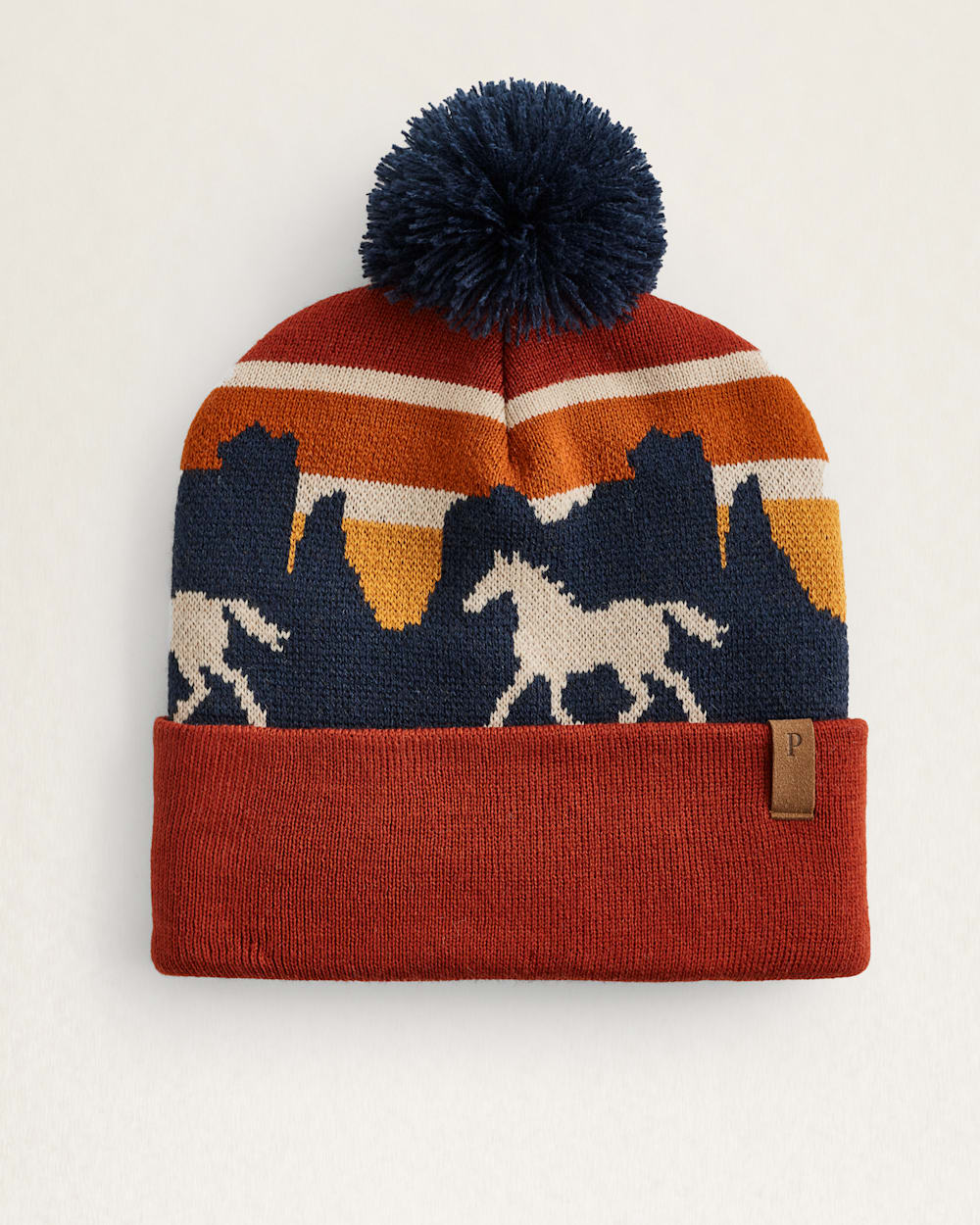 RETRO BEANIE IN HORSE image number 1