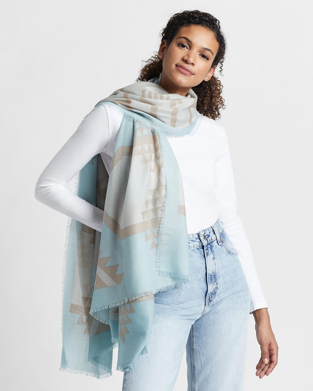 えだり【新品】MFPEN WOOL SCARF / BLUE Marni Scarf | Cornflower | SVD USA