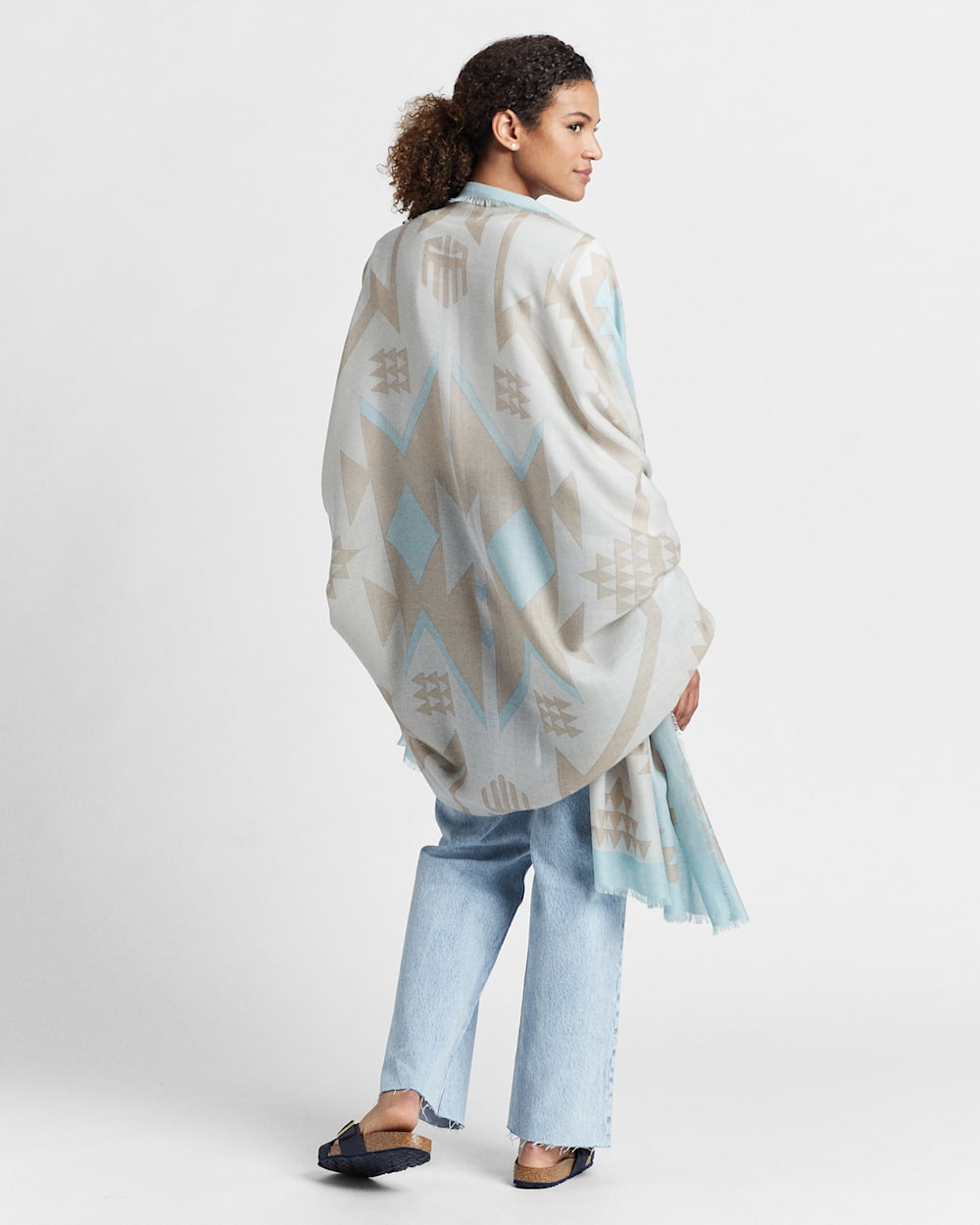 えだり【新品】MFPEN WOOL SCARF / BLUE Marni Scarf | Cornflower | SVD USA