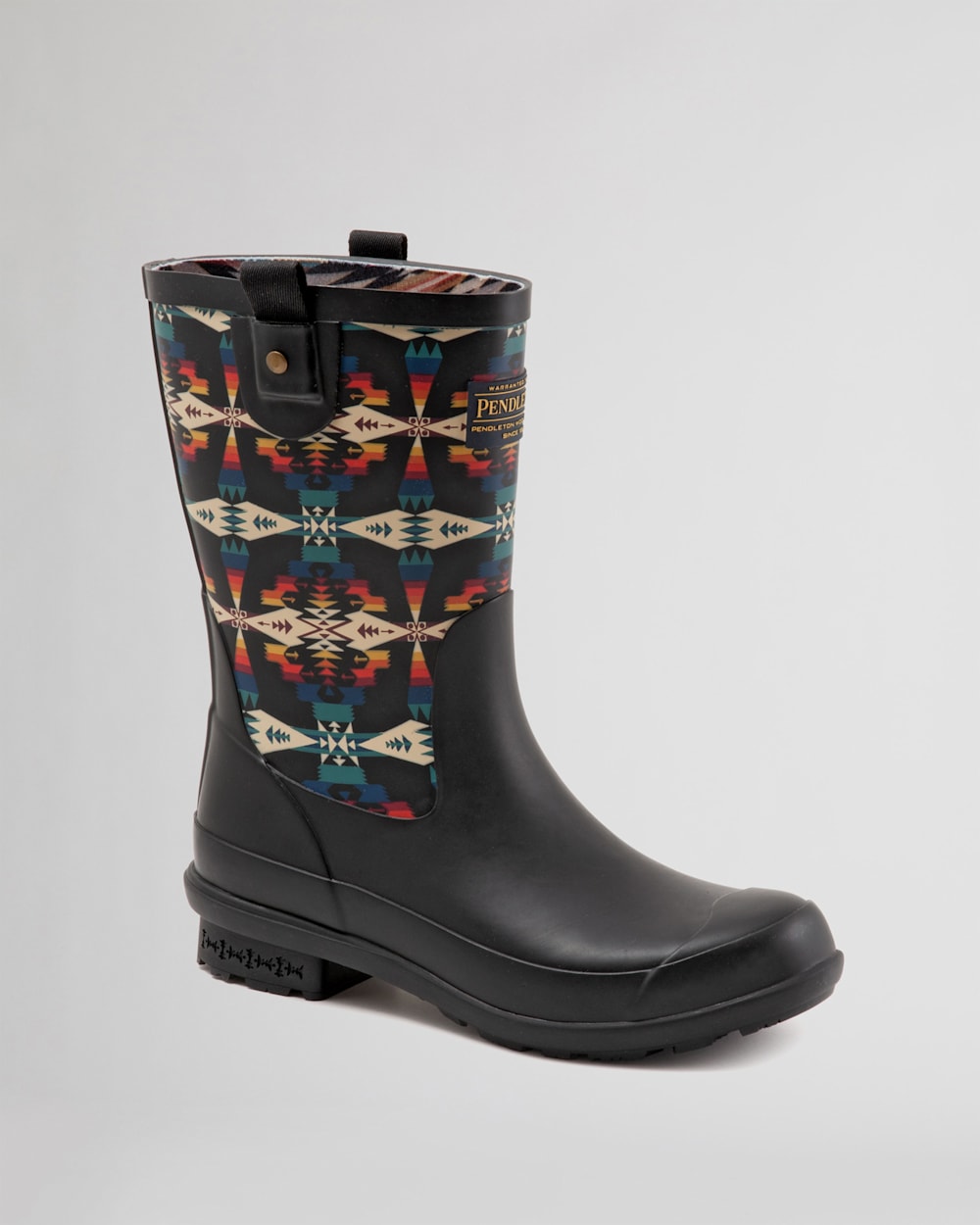 WOMEN'S TUCSON MID RAIN BOOTS IN BLACK image number 1