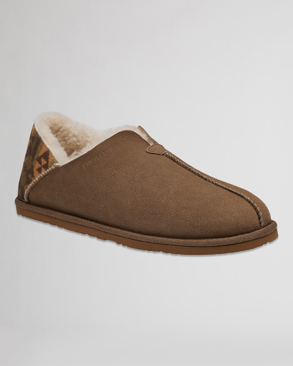 ALTERNATE VIEW OF MEN'S COUCH CRUISER SLIPPERS IN DESERT BROWN image number 2