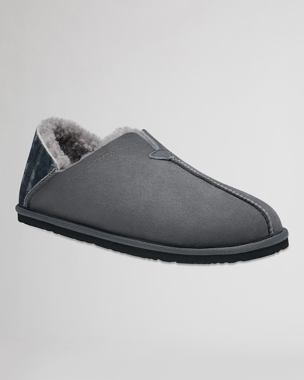 ALTERNATE VIEW OF MEN'S COUCH CRUISER SLIPPERS IN WINTER GREY image number 2