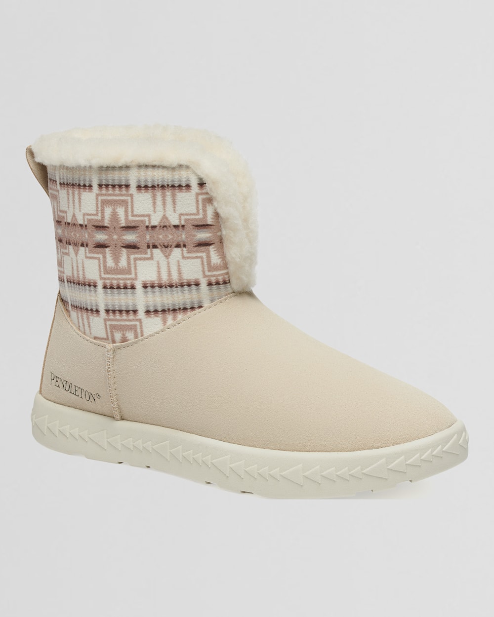 ALTERNATE VIEW OF WOMEN'S CABIN FOLD-DOWN SLIPPERS IN ANTIQUE WHITE image number 2