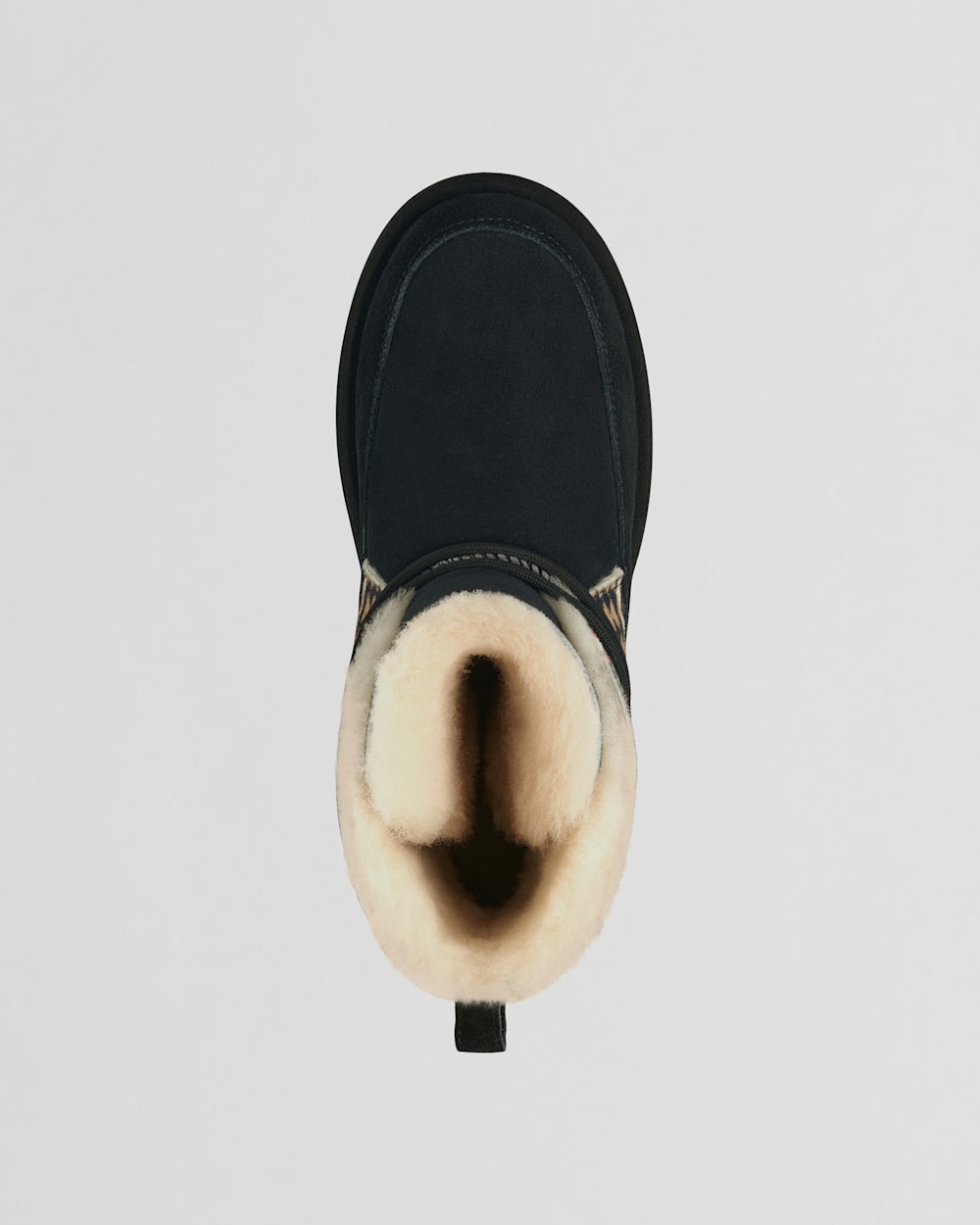 ALTERNATE VIEW OF WOMEN'S TIE-BACK BOOTS IN BLACK SAND image number 3