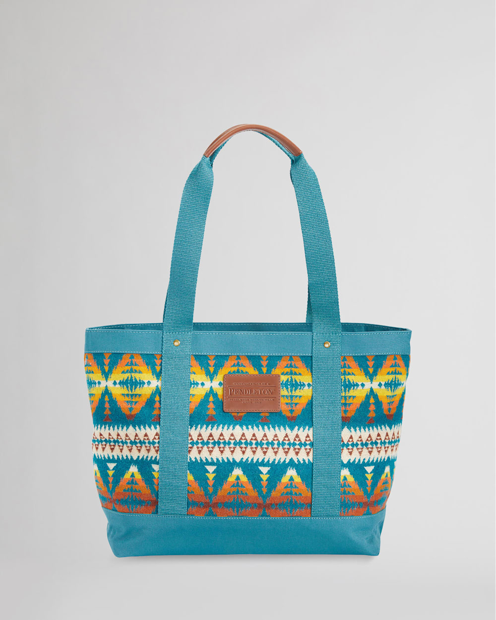 ZIP TOTE IN TURQUOISE SUMMIT PEAK image number 1