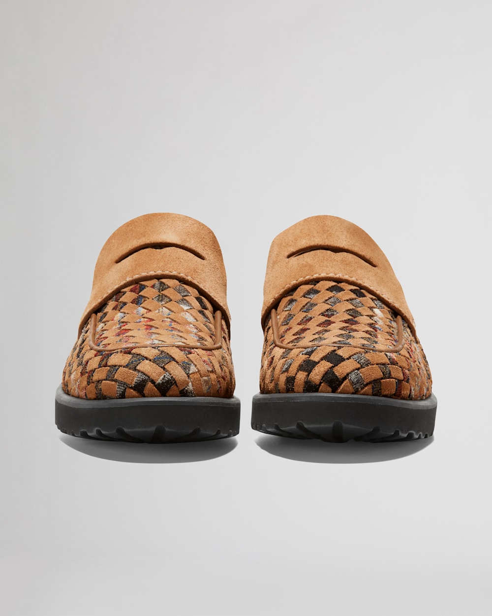 ALTERNATE VIEW OF COLE HAAN X PENDLETON WOMEN'S GENEVA PENNY LOAFERS IN ACADIA PLAID image number 2