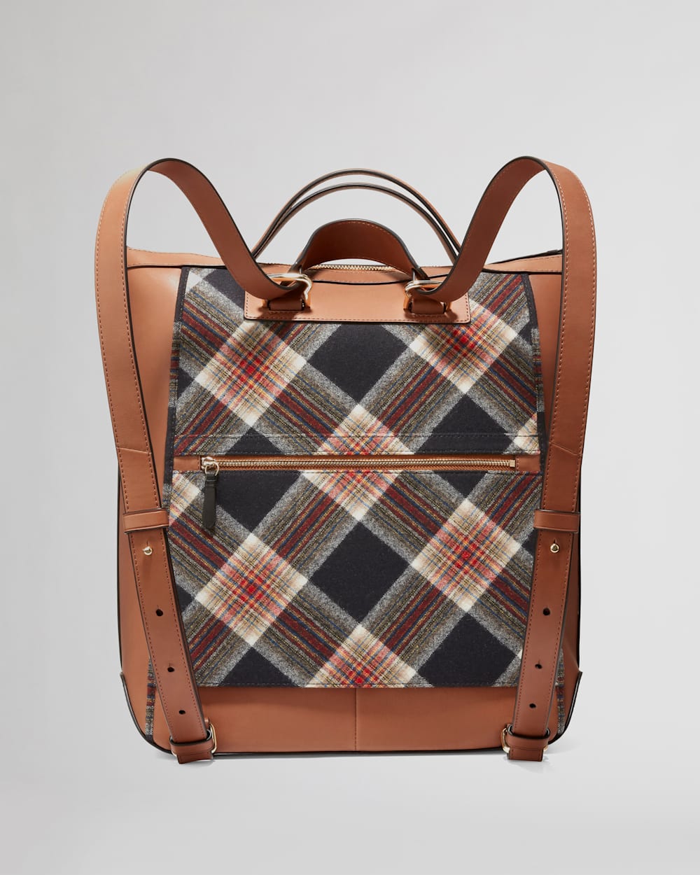 ALTERNATE VIEW OF COLE HAAN X PENDLETON GRAND AMBITION BACKPACK IN ACADIA PLAID image number 3