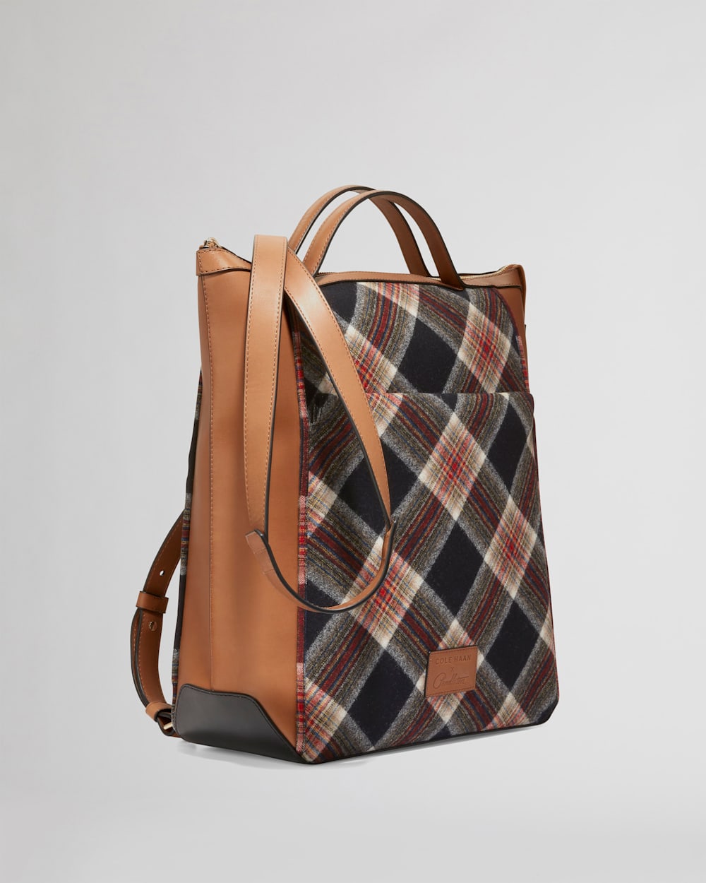 Cole Haan Women's Grand Ambition Convertible Backpack – Crossbody, Laptop Compatible, Leather, 16" Laptop Sleeve - View #8
