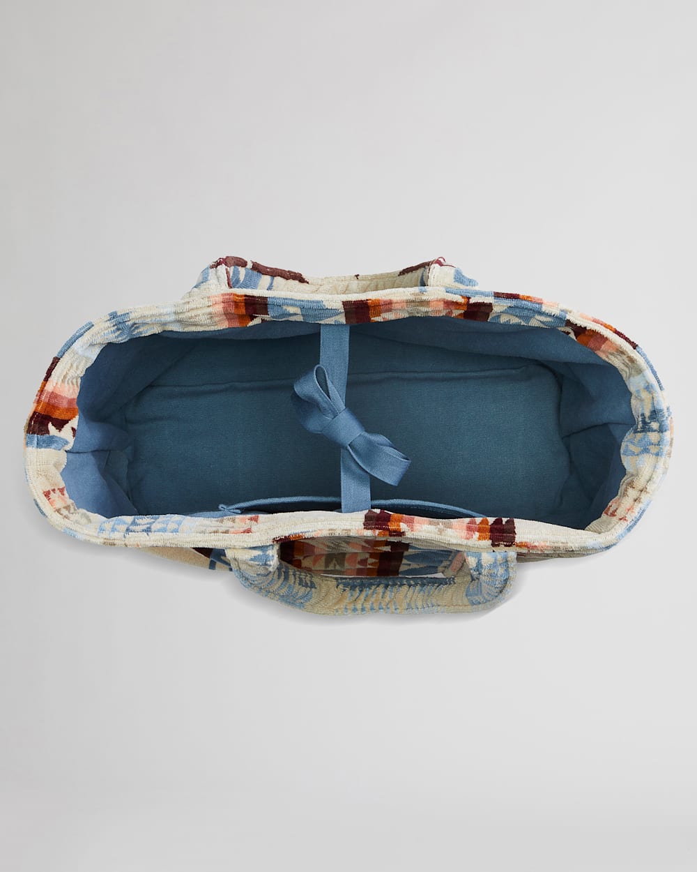 ALTERNATE VIEW OF TERRY CLOTH TOTE IN CHIEF JOSEPH ROSEWOOD image number 3