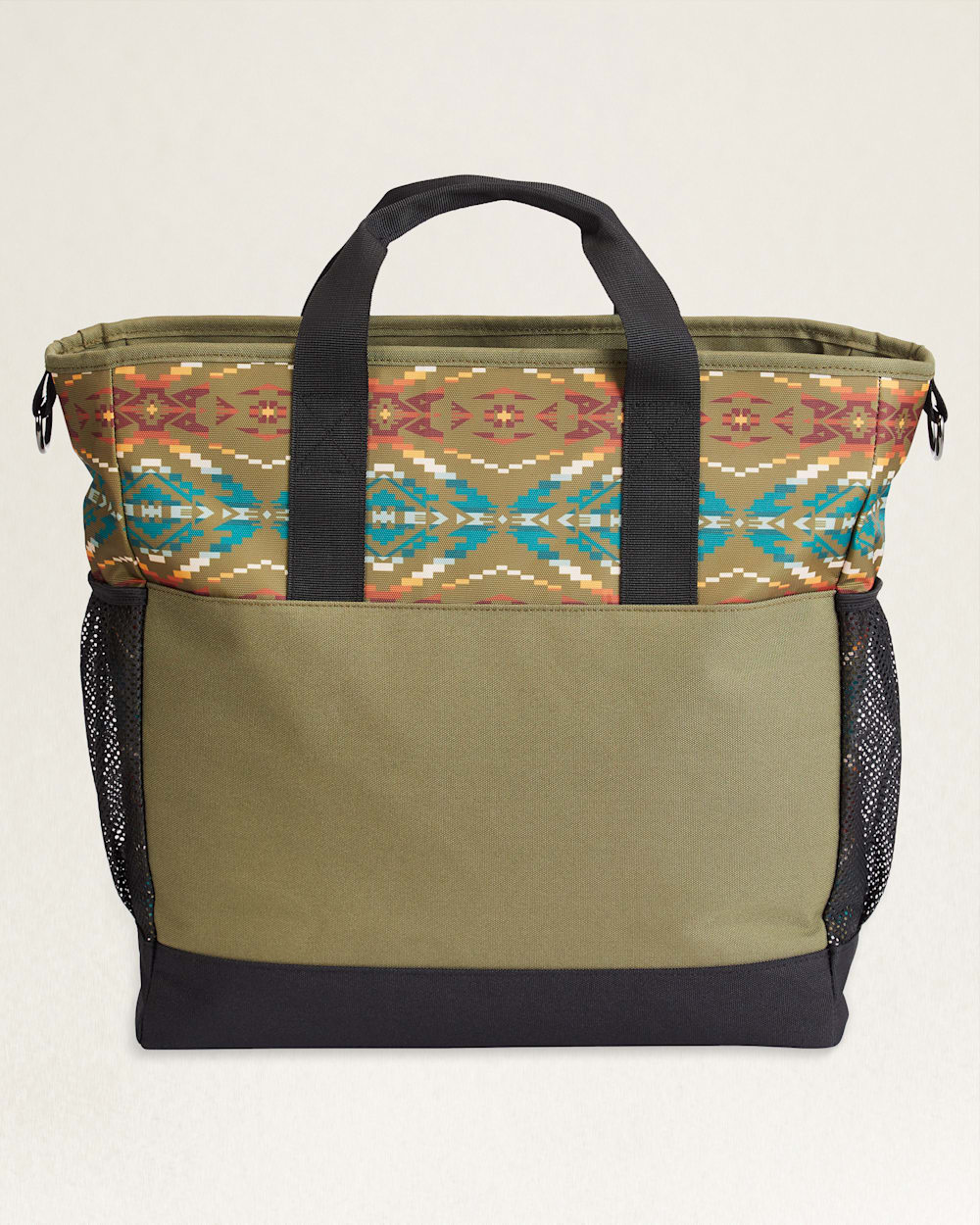 ALTERNATE VIEW OF CARICO LAKE CARRYALL TOTE IN OLIVE image number 3