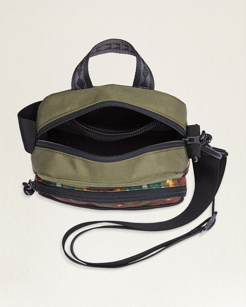 ALTERNATE VIEW OF CARICO LAKE CROSSBODY BAG IN OLIVE image number 3