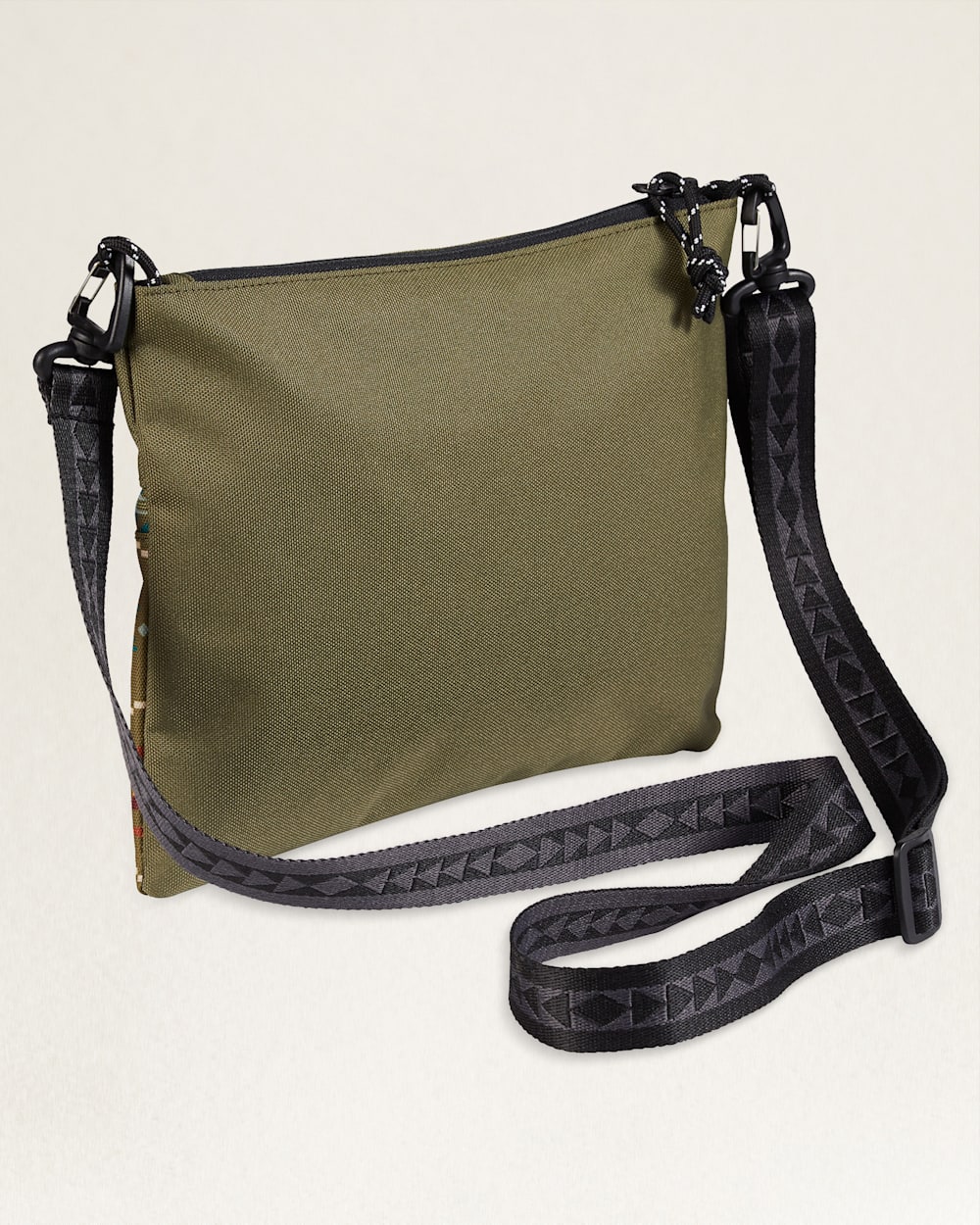 ALTERNATE VIEW OF CARICO LAKE SACOCHE CROSSBODY IN OLIVE image number 2