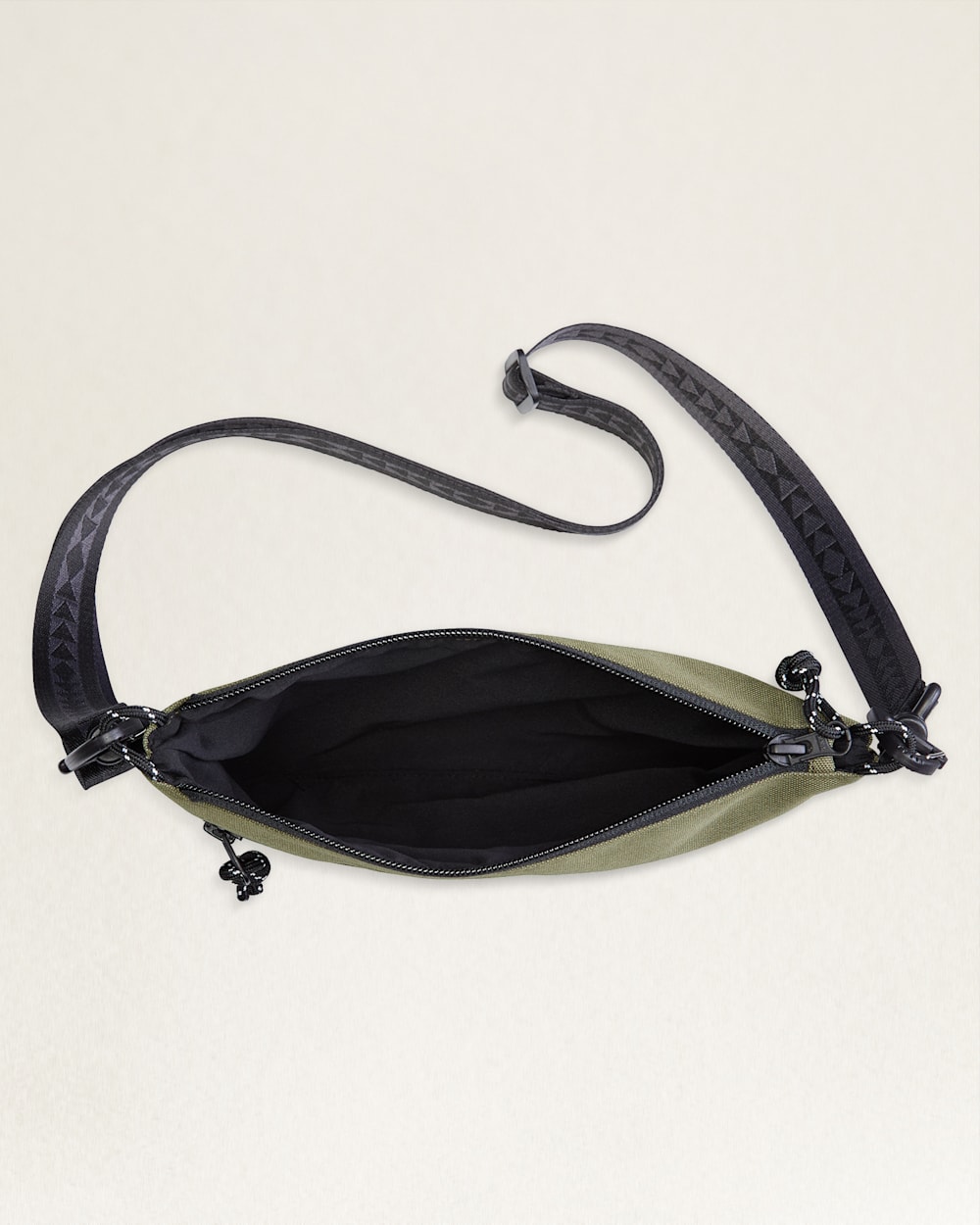 ALTERNATE VIEW OF CARICO LAKE SACOCHE CROSSBODY IN OLIVE image number 3