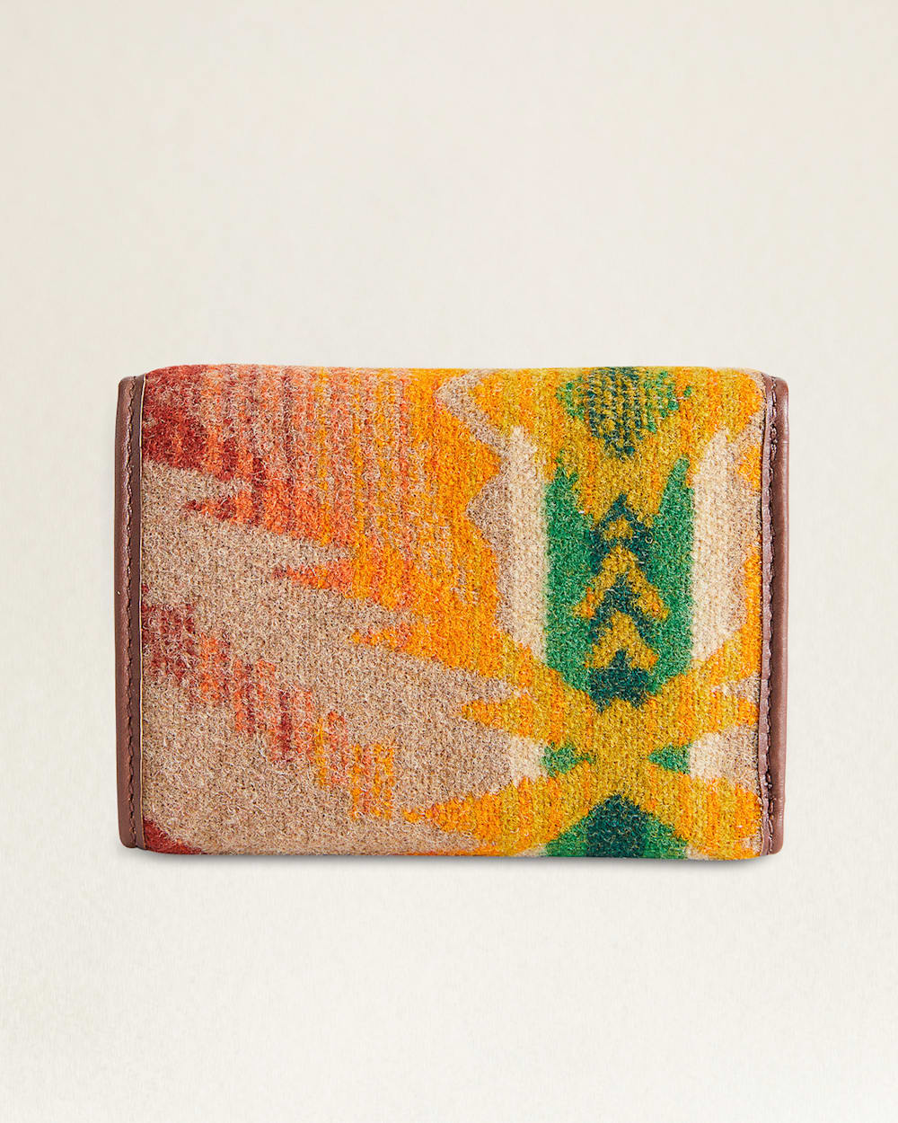 ALTERNATE VIEW OF TRIFOLD WALLET IN TAN SAWTOOTH MOUNTAIN image number 2