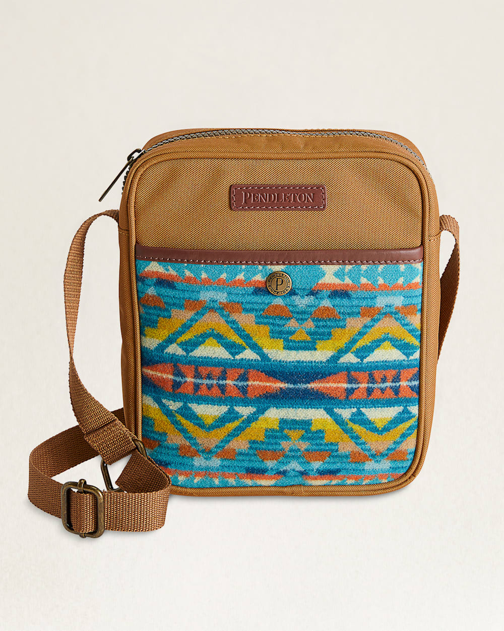 CROSSBODY SATCHEL IN TURQUOISE ALTO MESA image number 1