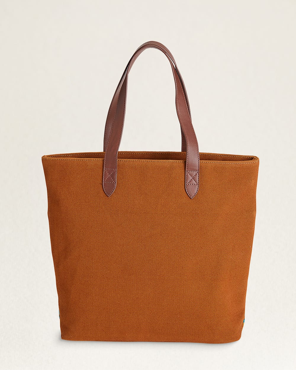 ALTERNATE VIEW OF MARKET TOTE IN TURQUOISE ALTO MESA image number 2