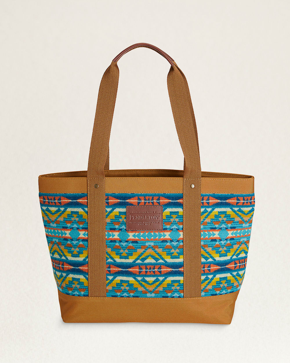 ZIP TOTE IN TURQUOISE ALTO MESA image number 1