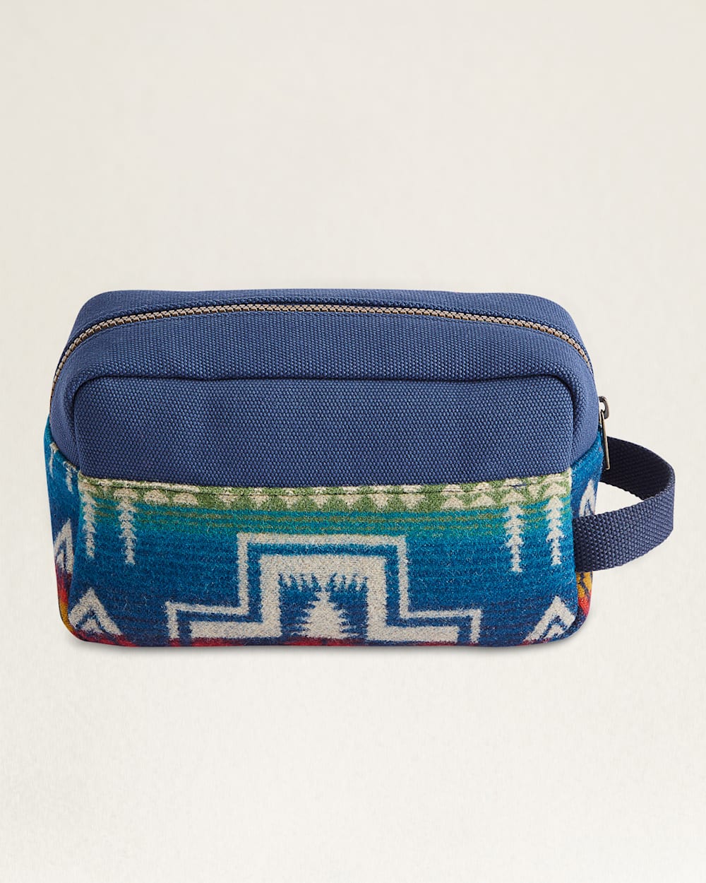 ALTERNATE VIEW OF LIMITED EDITION HARDING CARRYALL POUCH IN ROYAL BLUE image number 2