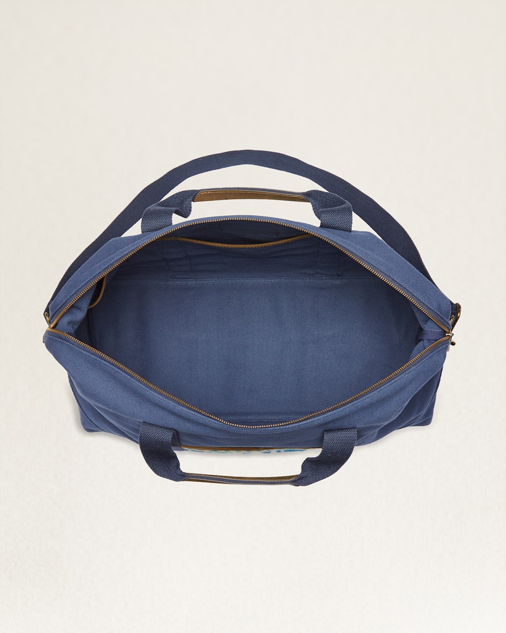 ALTERNATE VIEW OF LIMITED EDITION HARDING WEEKENDER BAG IN ROYAL BLUE image number 3