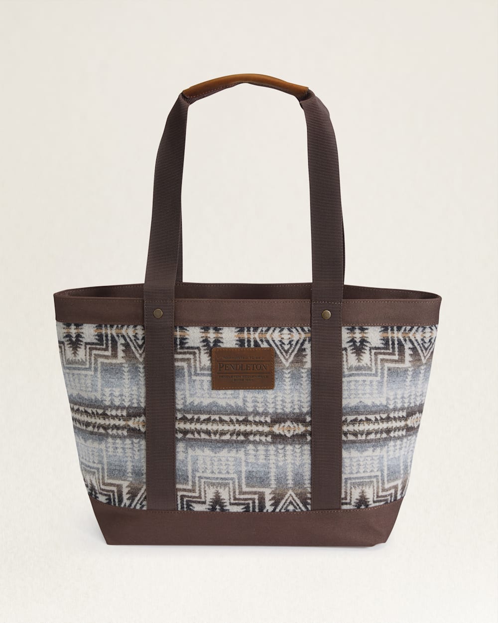 HARDING STAR ZIP TOTE IN GREY MIX image number 1