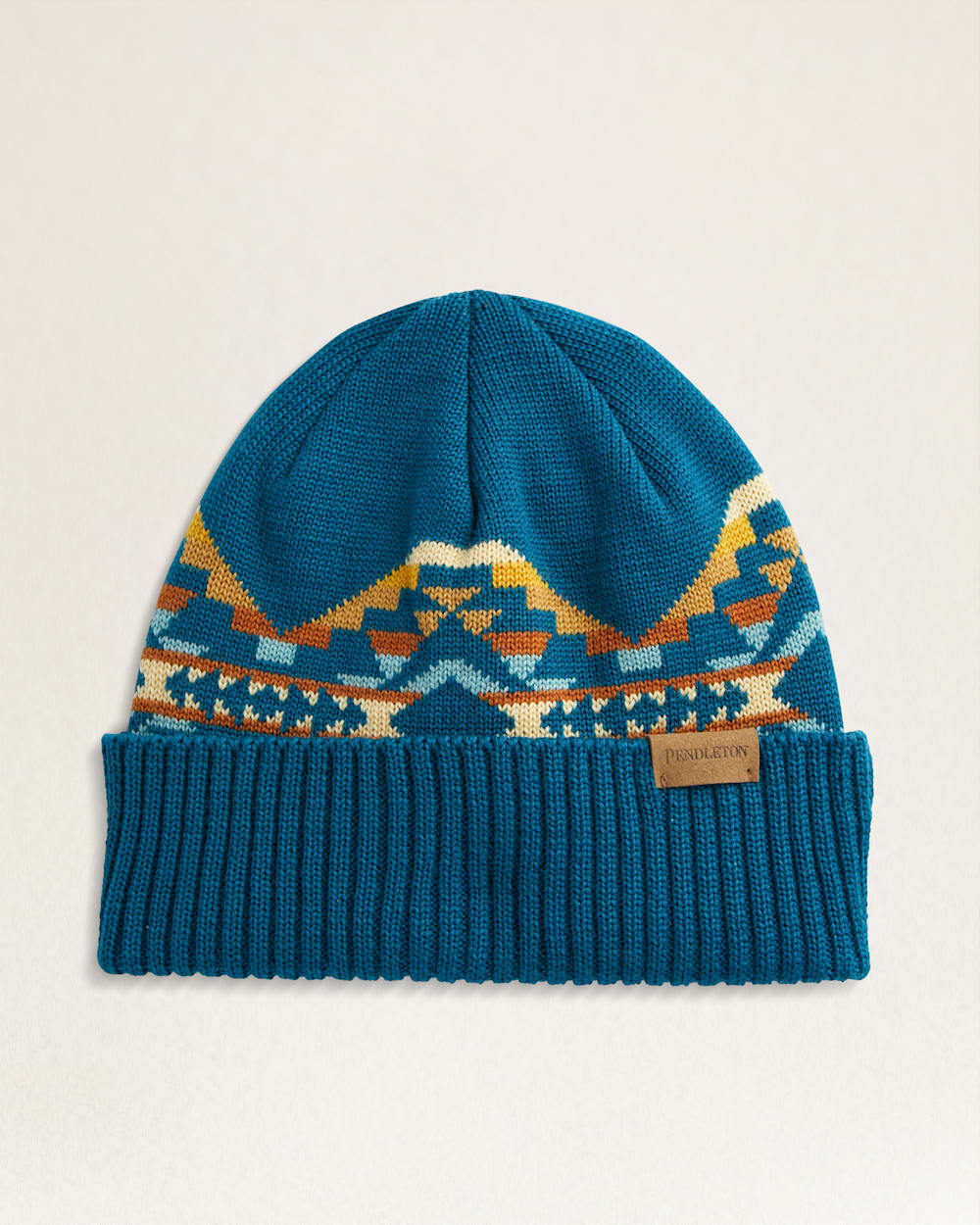 MERINO KNIT CAP IN TURQUOISE ALTO MESA image number 1