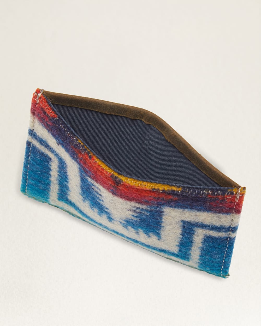 ALTERNATE VIEW OF LIMITED EDITION HARDING SLIM WALLET IN ROYAL BLUE image number 3