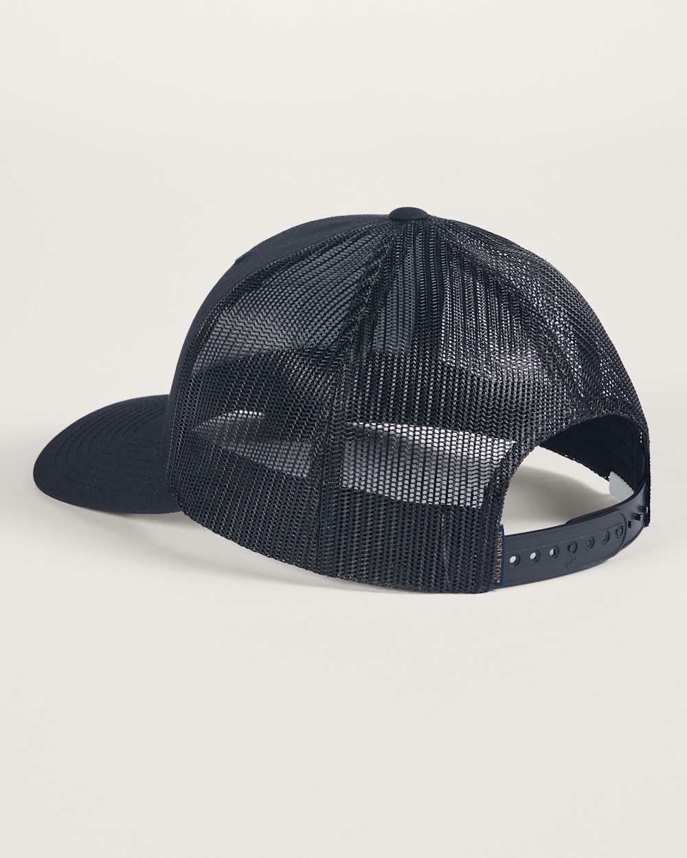 ALTERNATE VIEW OF CLASSIC PATCH TRUCKER HAT IN BLACK image number 2