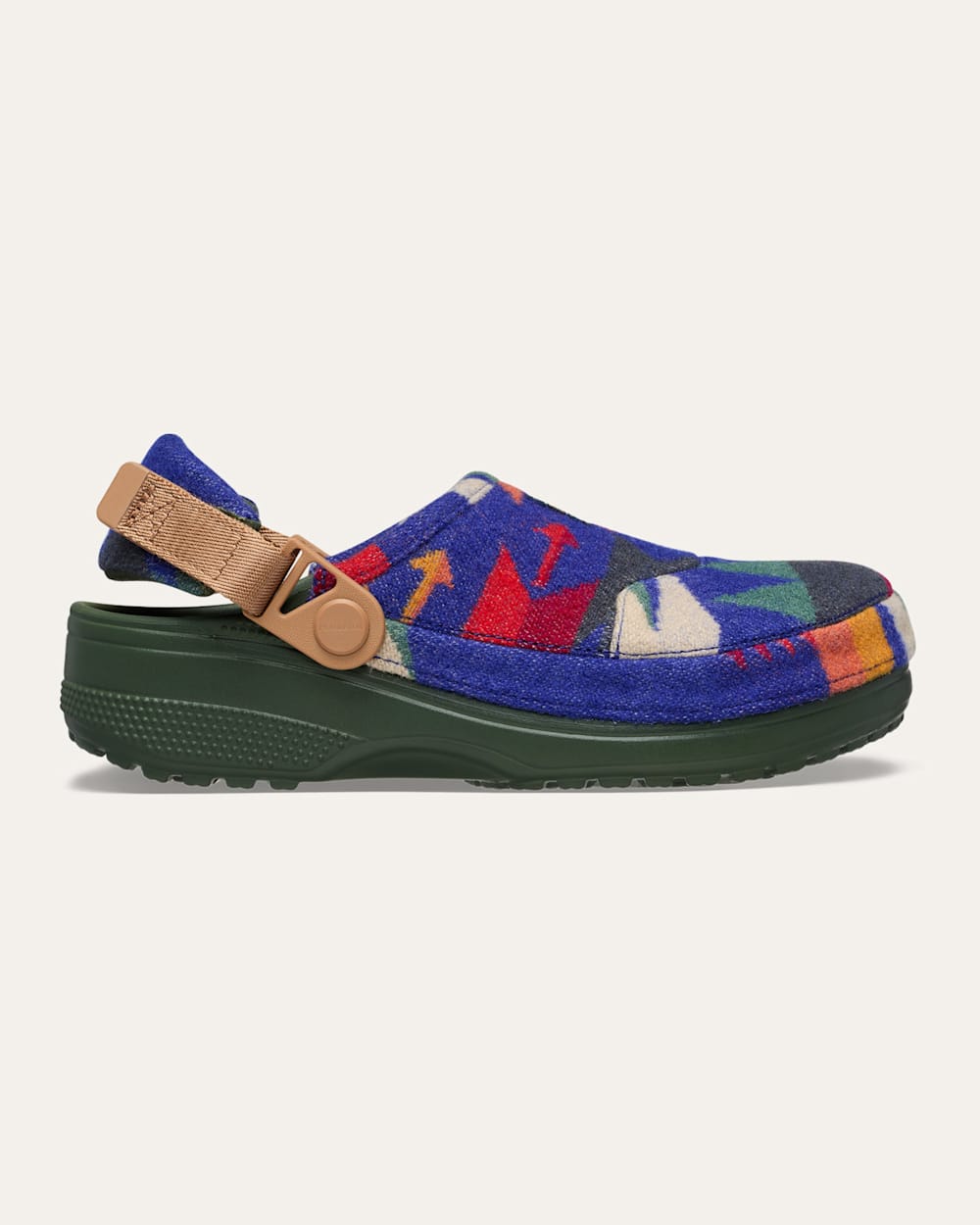 ALTERNATE VIEW OF CROCS X PENDLETON TUCSON CRAFTED CLOGS IN MULTI image number 4