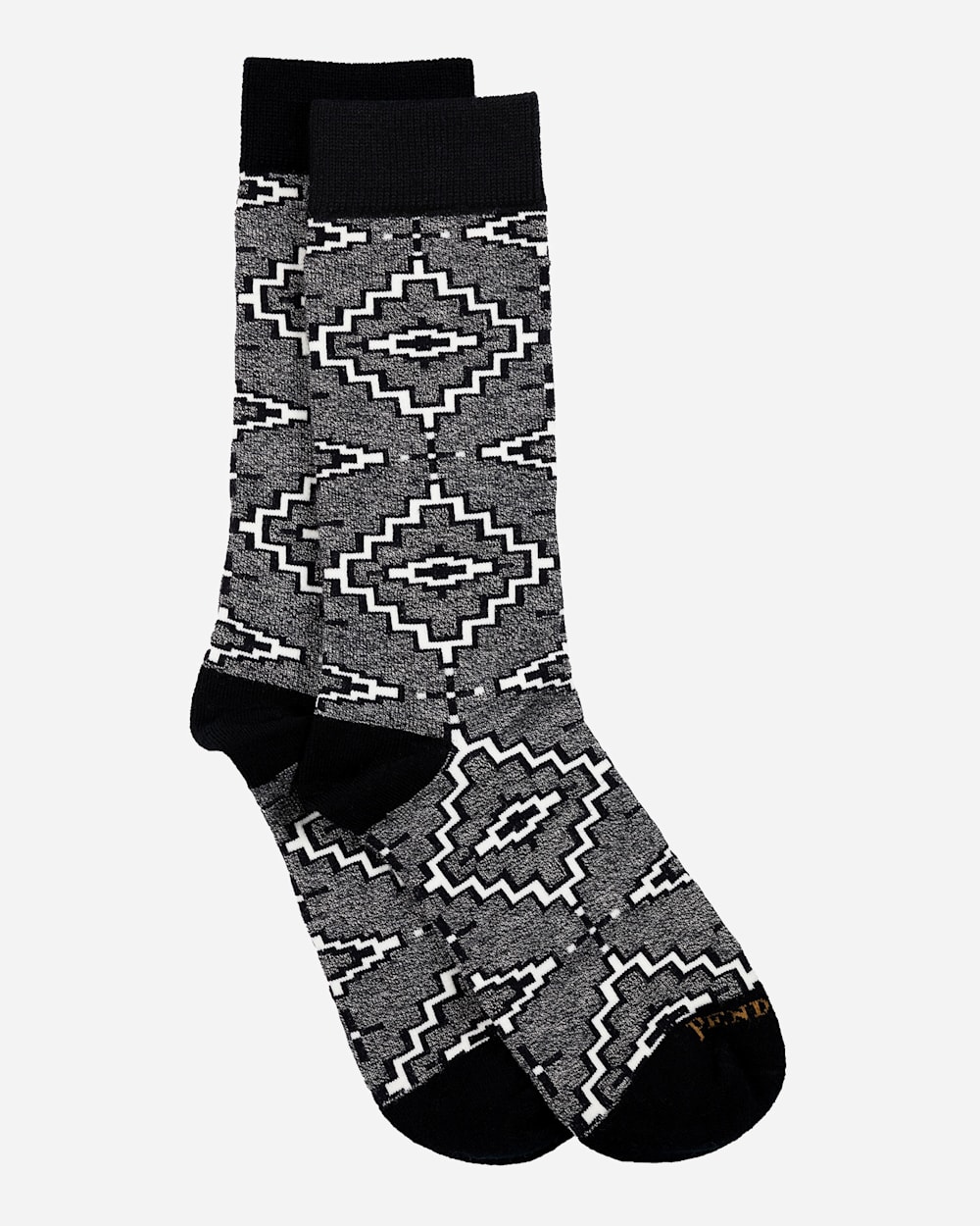 GEO CREW SOCKS IN GREY image number 1