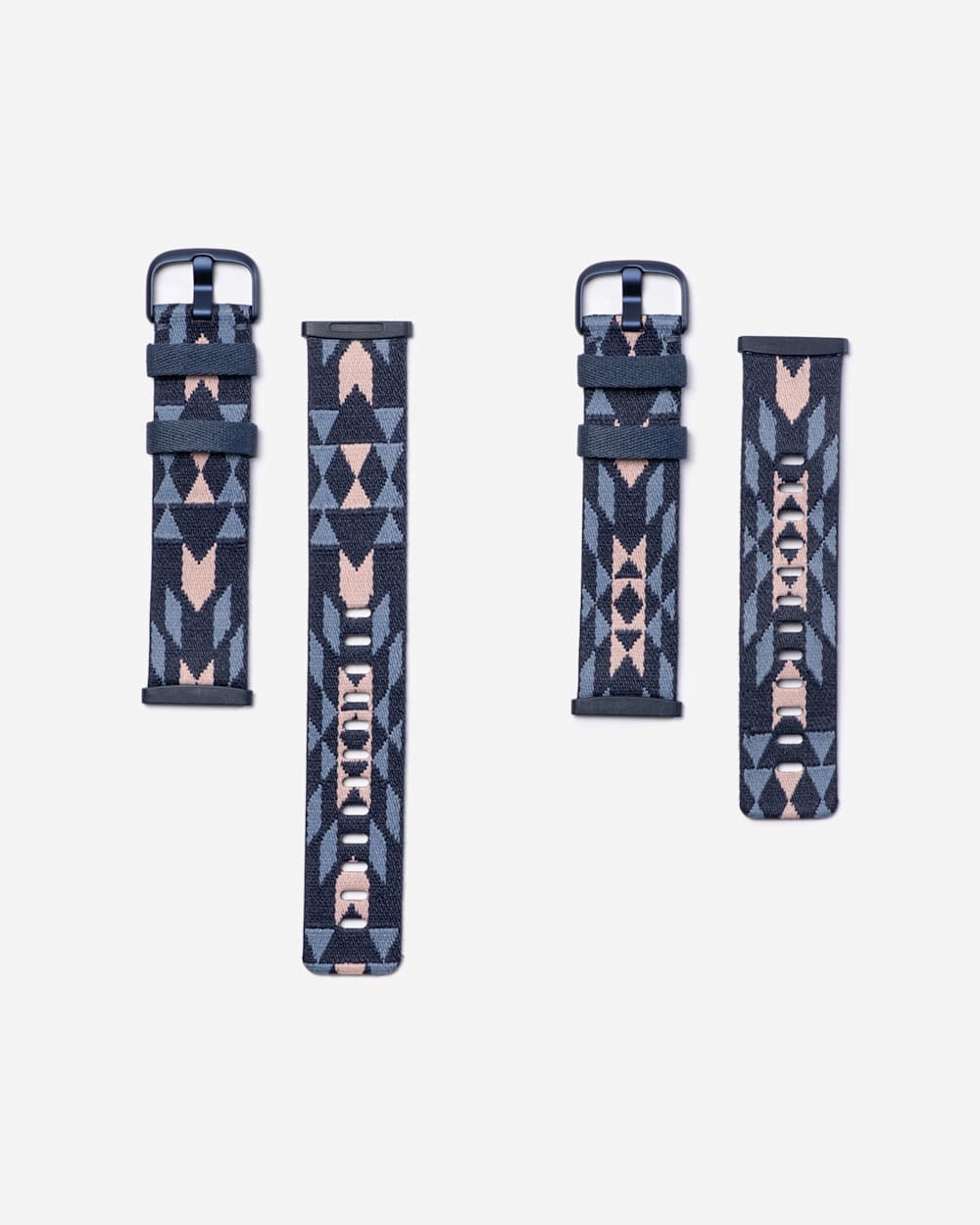 PENDLETON FOR FITBIT WOVEN BAND IN BLUE/PINK BASKET MAKER image number 1