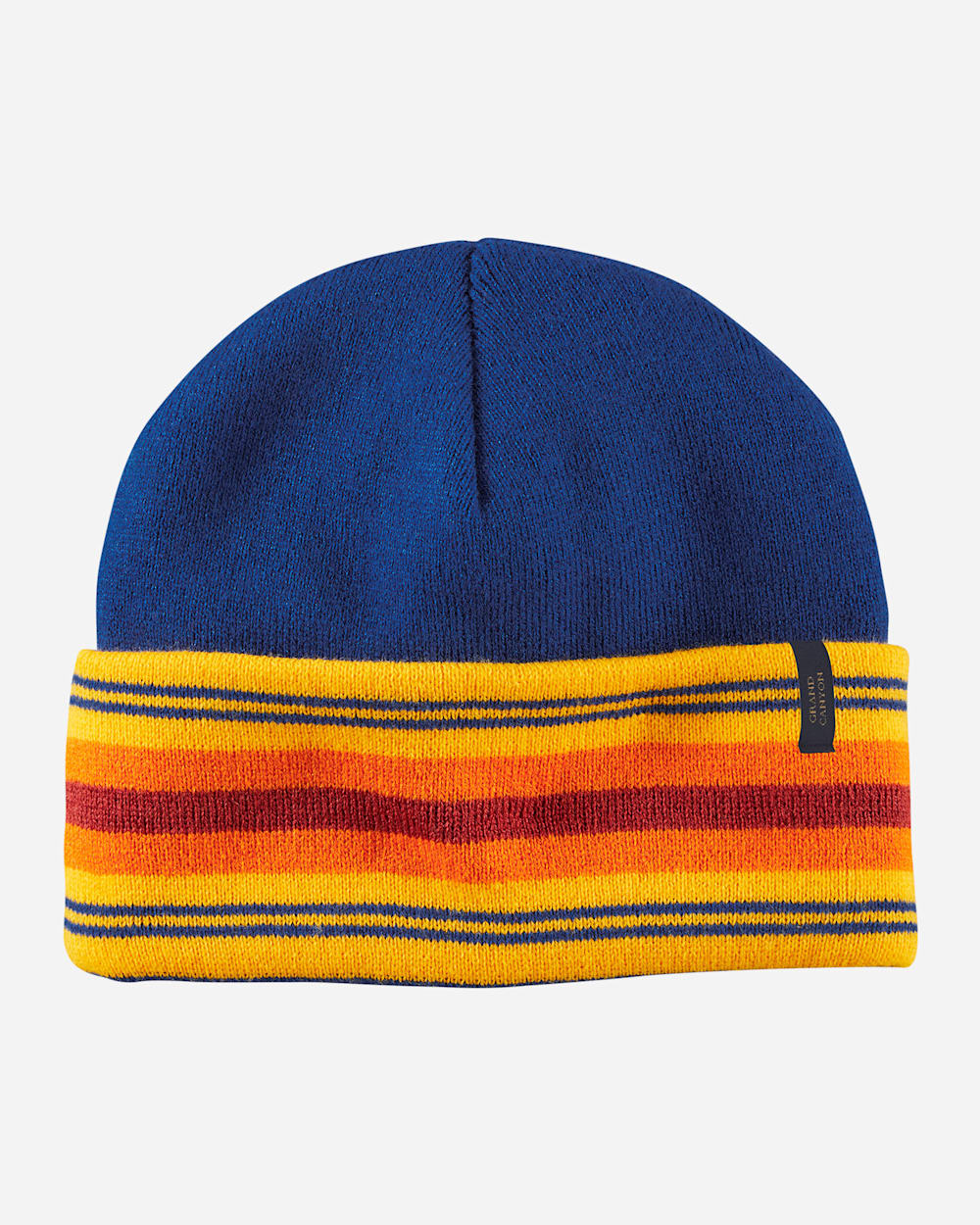 NATIONAL PARK STRIPE BEANIE IN GRAND CANYON BLUE image number 1