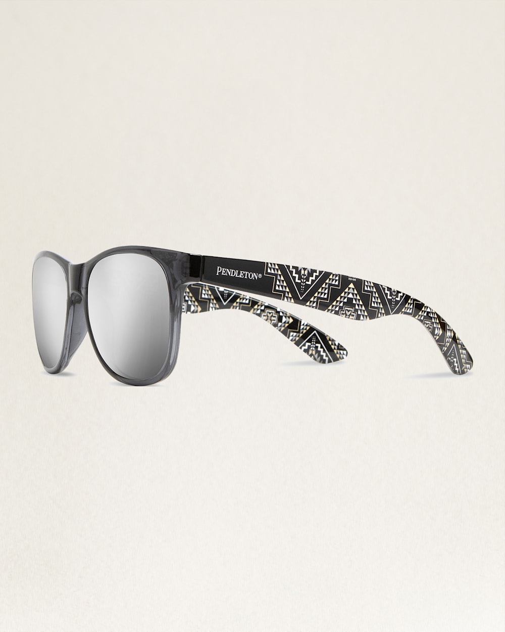 ALTERNATE VIEW OF SHWOOD X PENDLETON GABE POLARIZED SUNGLASSES IN GREY CRYSTAL/BLACK OXBOW image number 3