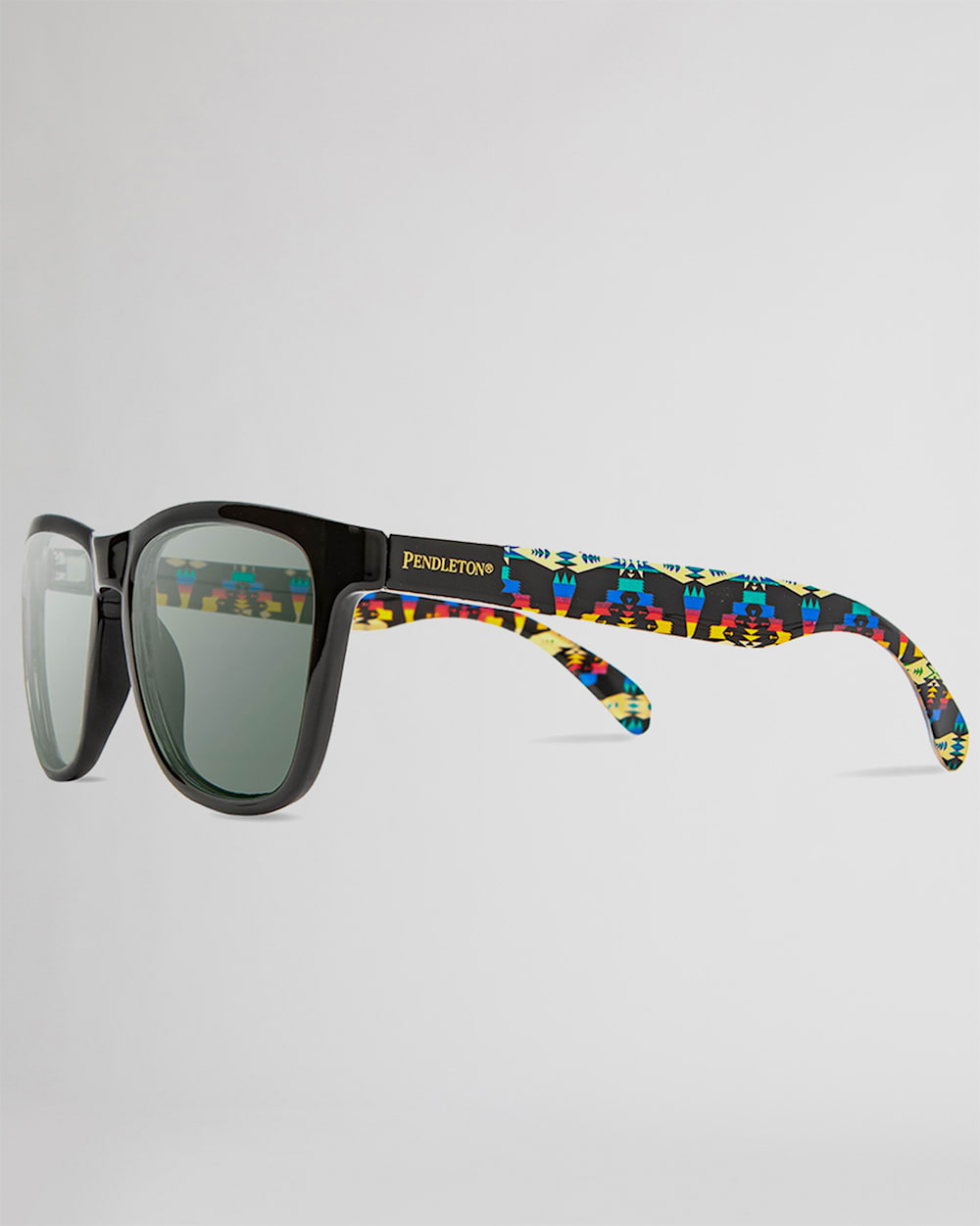 ALTERNATE VIEW OF SHWOOD X PENDLETON KEGON POLARIZED SUNGLASSES IN BLACK/TUCSON image number 2