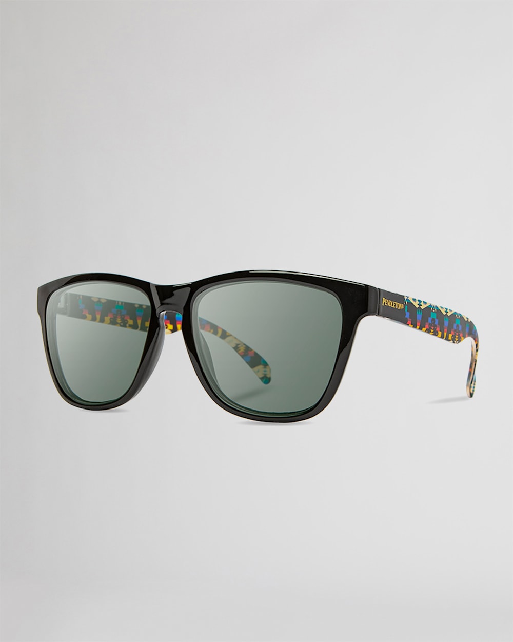 ALTERNATE VIEW OF SHWOOD X PENDLETON KEGON POLARIZED SUNGLASSES IN BLACK/TUCSON image number 3