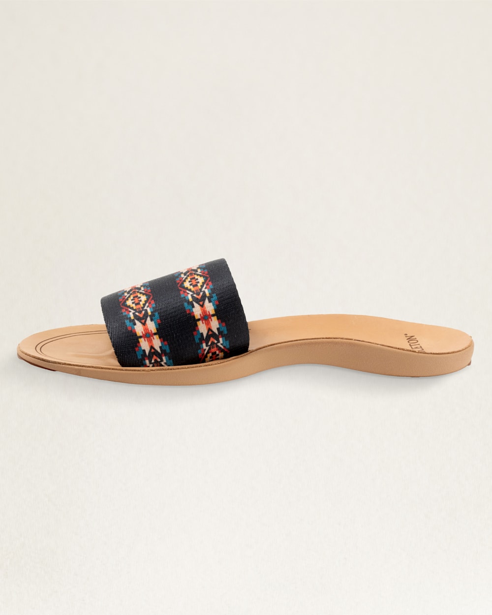 ALTERNATE VIEW OF WOMEN'S CARICO LAKE SLIDES IN BLACK image number 4