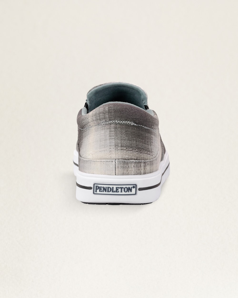 ALTERNATE VIEW OF MEN'S ROUND TOE SLIP-ON SHOES IN BLACK OMBRE image number 2