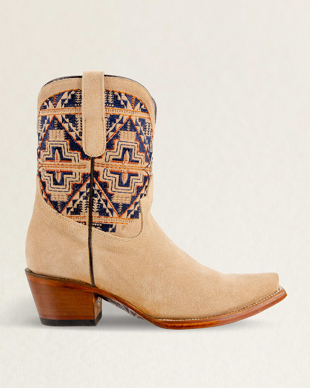 ALTERNATE VIEW OF WOMEN'S BROADMOOR WESTERN BOOTS IN TAN HARDING image number 5