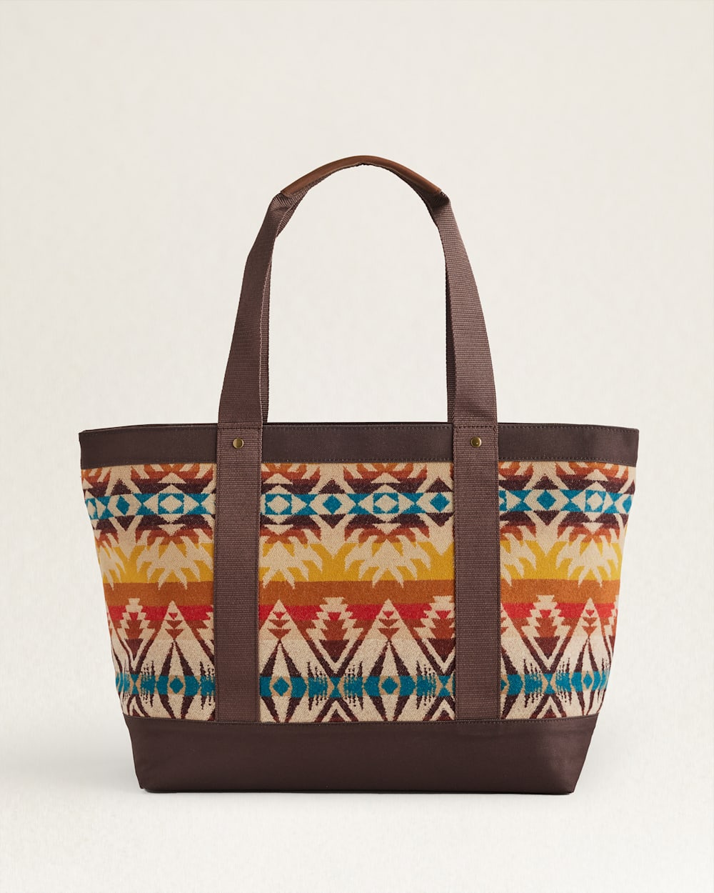 ALTERNATE VIEW OF PASCO ZIP TOTE IN SUNSET MULTI image number 3