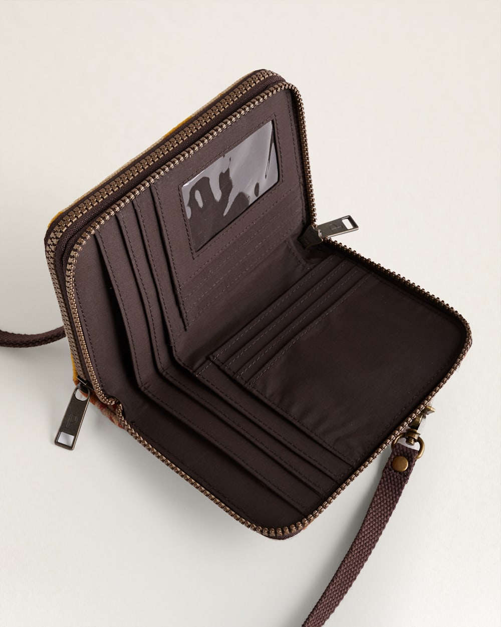 ALTERNATE VIEW OF PASCO CROSSBODY ORGANIZER IN SUNSET MULTI image number 5