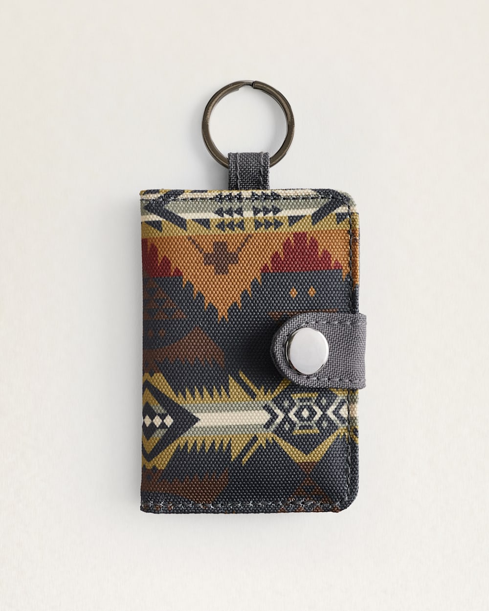 NEHALEM ADVENTURE KEY RING WALLET IN GREY image number 1