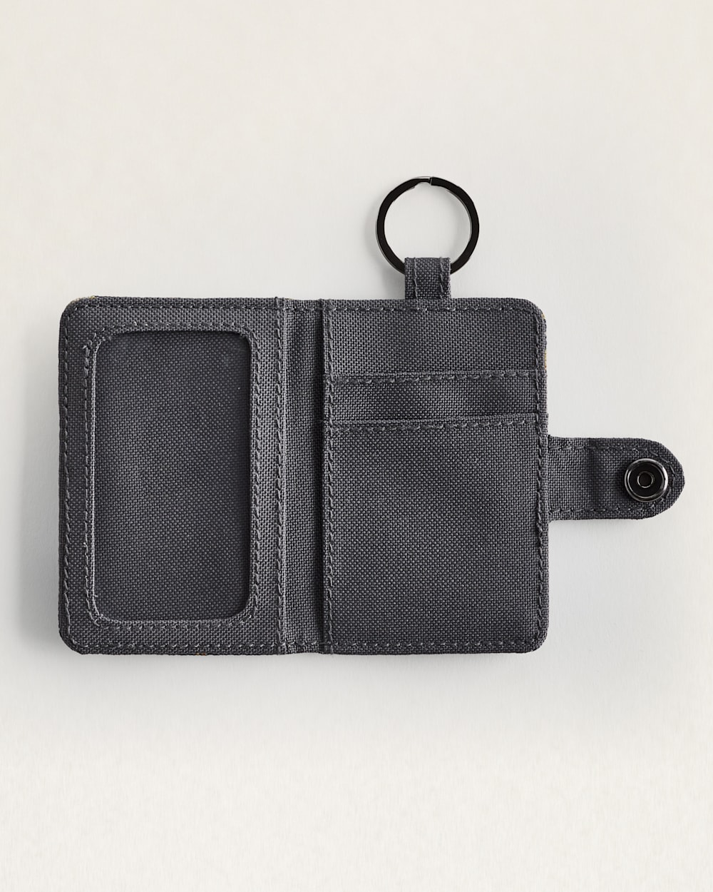 ALTERNATE VIEW OF NEHALEM ADVENTURE KEY RING WALLET IN GREY image number 2