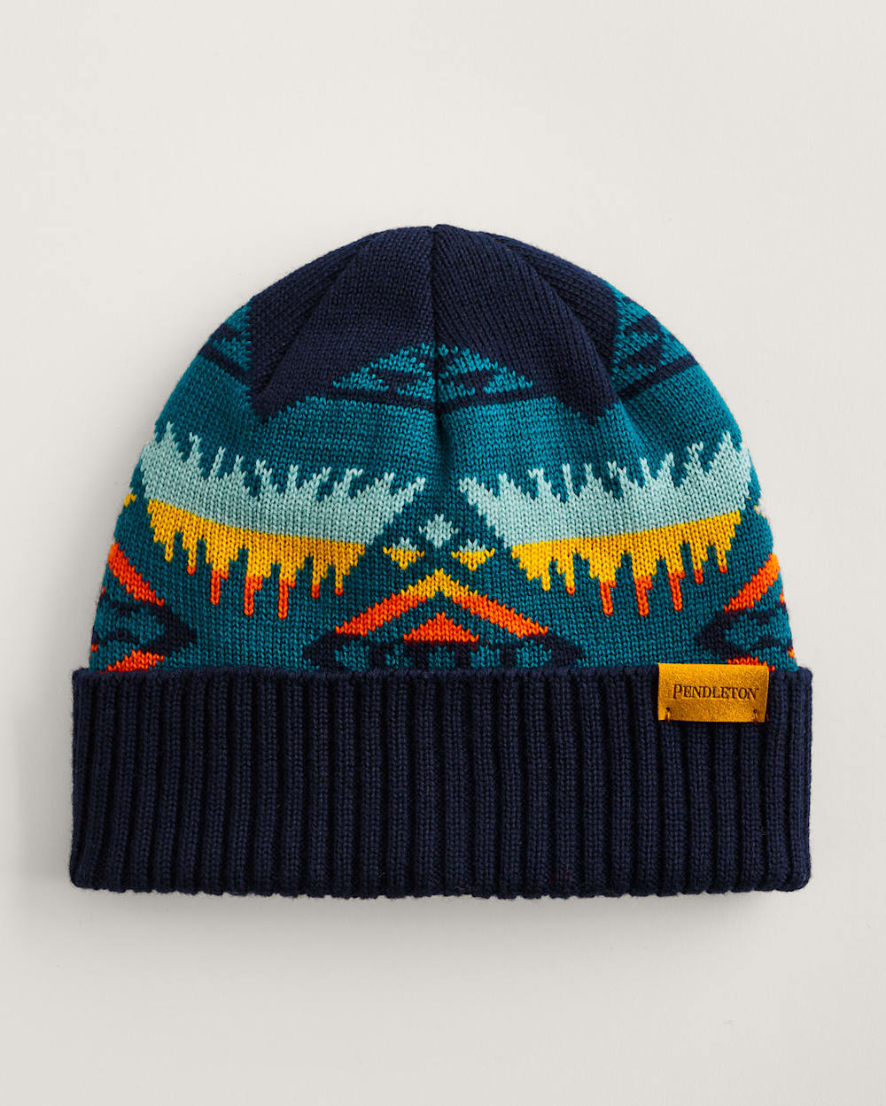 NEHALEM MERINO KNIT CAP IN AQUA image number 1