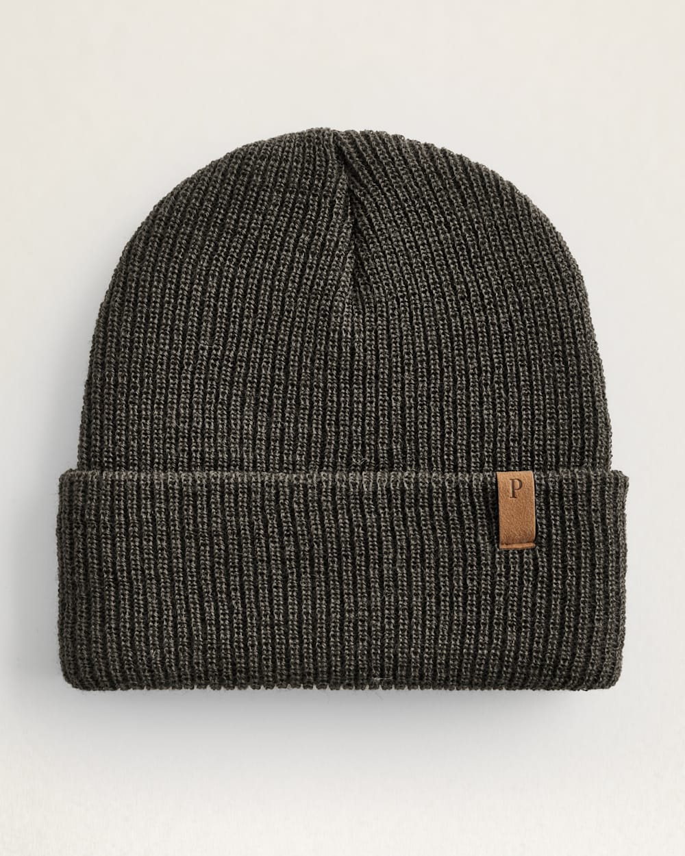 WOOL WATCH CAP IN CHARCOAL image number 1