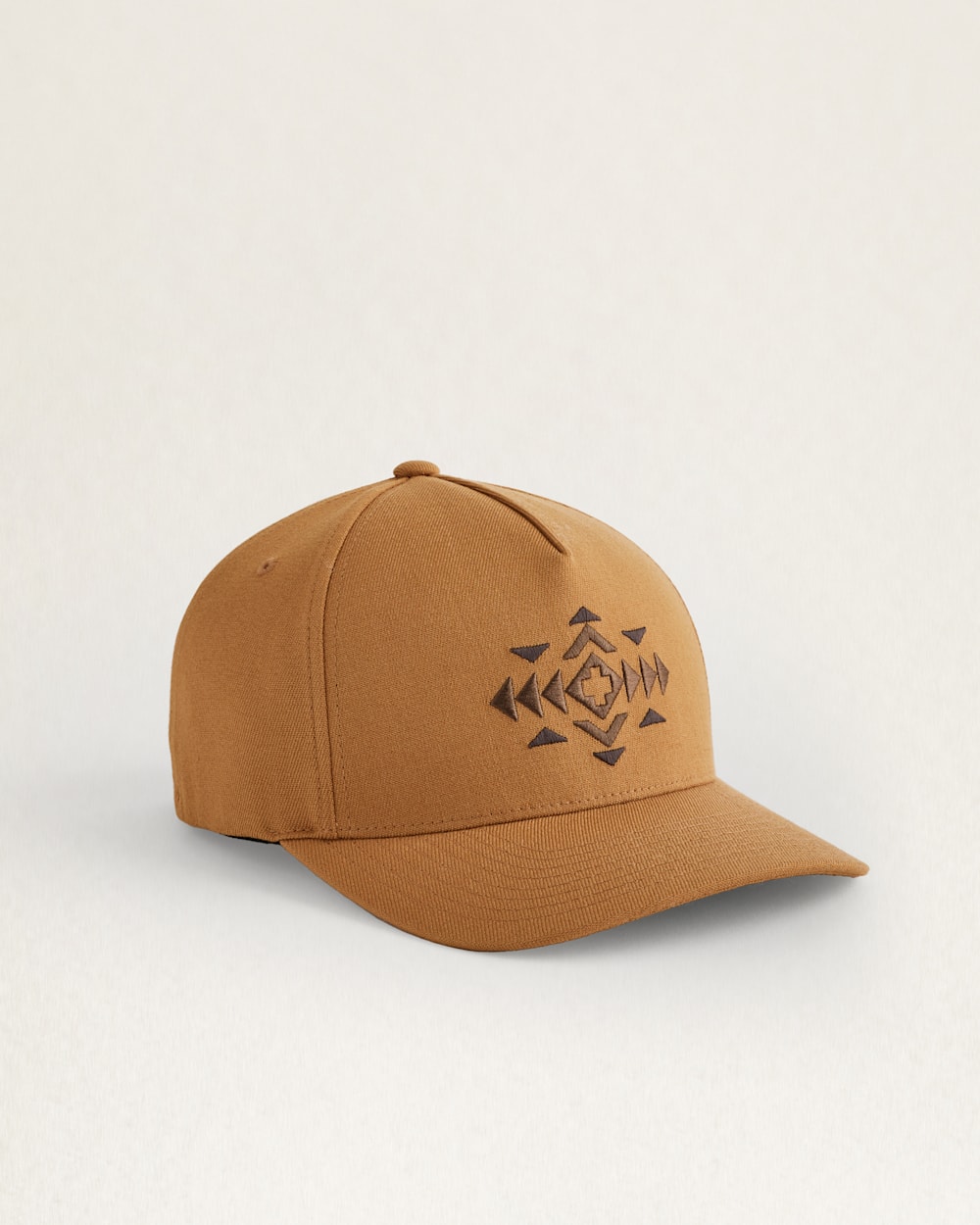 EMROIDERED HAT IN BROWN image number 1