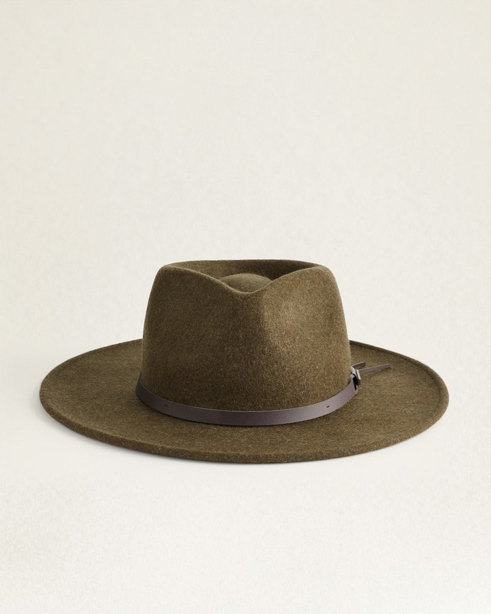 RANGER WOOL FELT HAT IN HEATHER OLIVE image number 1