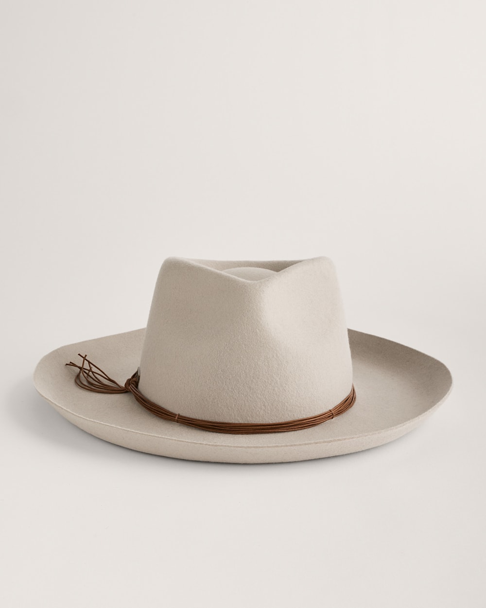 ALTERNATE VIEW OF CASSANDRA WOOL FELT HAT IN SILVER image number 3